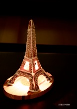 Gingerbread Eiffel Tower Night
